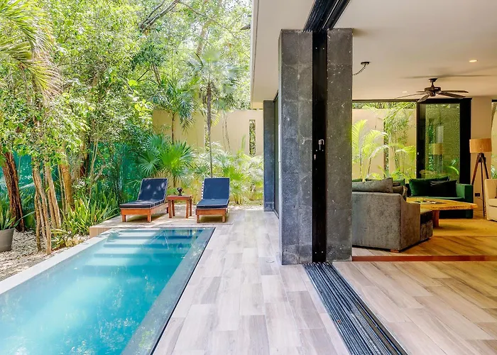 Appartement Luxurious Oasis Jacuzzi With Art Gallery And Pool Tulum