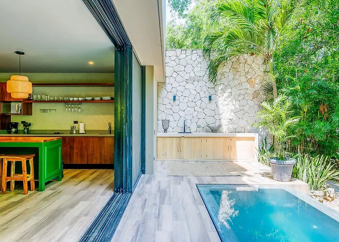 Appartement Luxurious Oasis Jacuzzi With Art Gallery And Pool Tulum