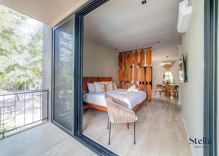 Luxurious Oasis Jacuzzi With Art Gallery And Pool Appartement Tulum