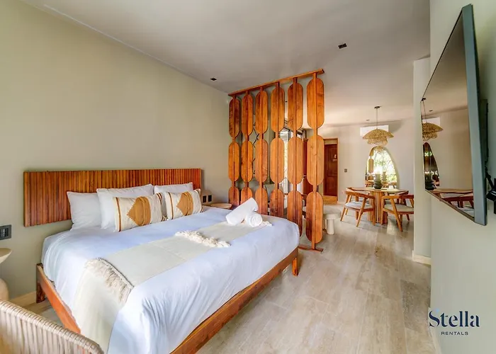 Luxurious Oasis Jacuzzi With Art Gallery And Pool Appartement Tulum