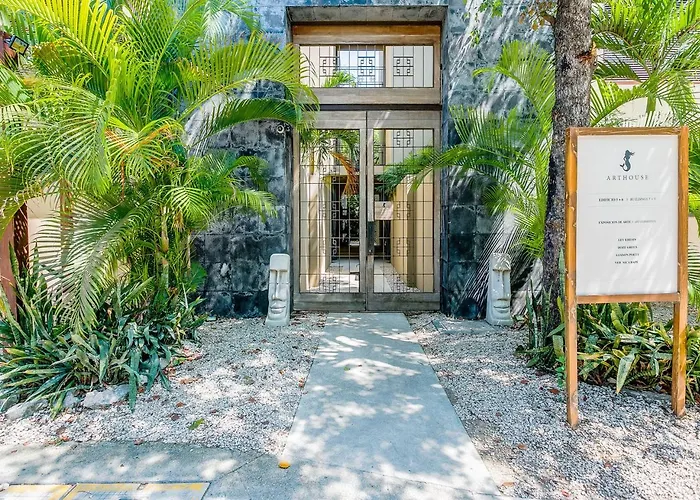 Luxurious Oasis Jacuzzi With Art Gallery And Pool Appartement Tulum