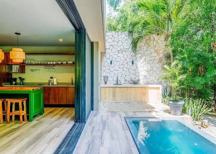 Appartement Luxurious Oasis Jacuzzi With Art Gallery And Pool Tulum